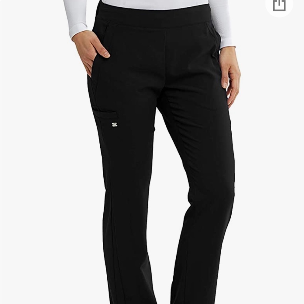 Greys Anatomy Barco Black nurse scrub pants